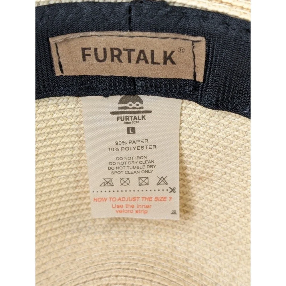 Furtalk Sun Hat Fedora Large Khaki Color
